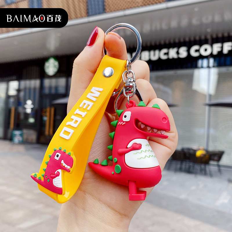 Móc Khóa Khủng Long Dễ Thương Phong Cách Hàn Quốc