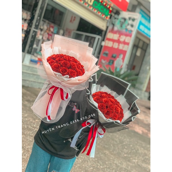 BÓ HOA KIM TUYẾN BÓ GIẤY CAO SANG CHẢNH