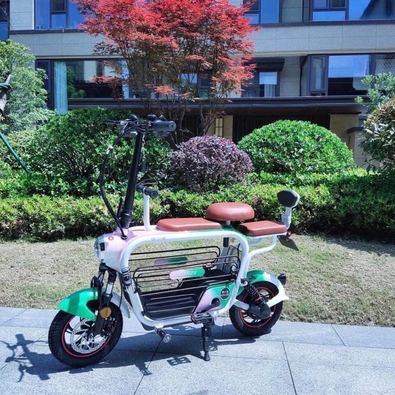 Xe điện mini LIHAZE 3 yên mẫu mới, pin Lithium 48V-15a, Hàng chính hãng