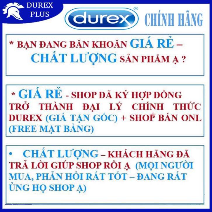 COMBO 2 HỘP BAO CAO SU DUREX (MƯỢT TỰA LÔNG HỒNG)+(MỎNG HƠN – NHIỀU GAI HƠN)