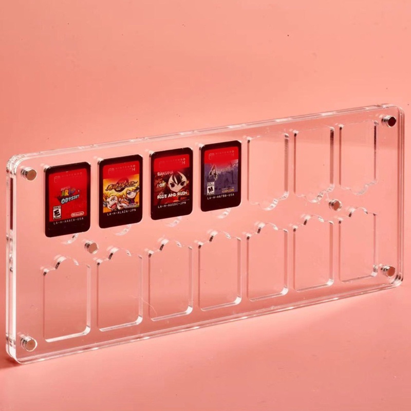 Hộp Đựng Thẻ Game Bằng Acrylic Tiện Dụng Cho Switch