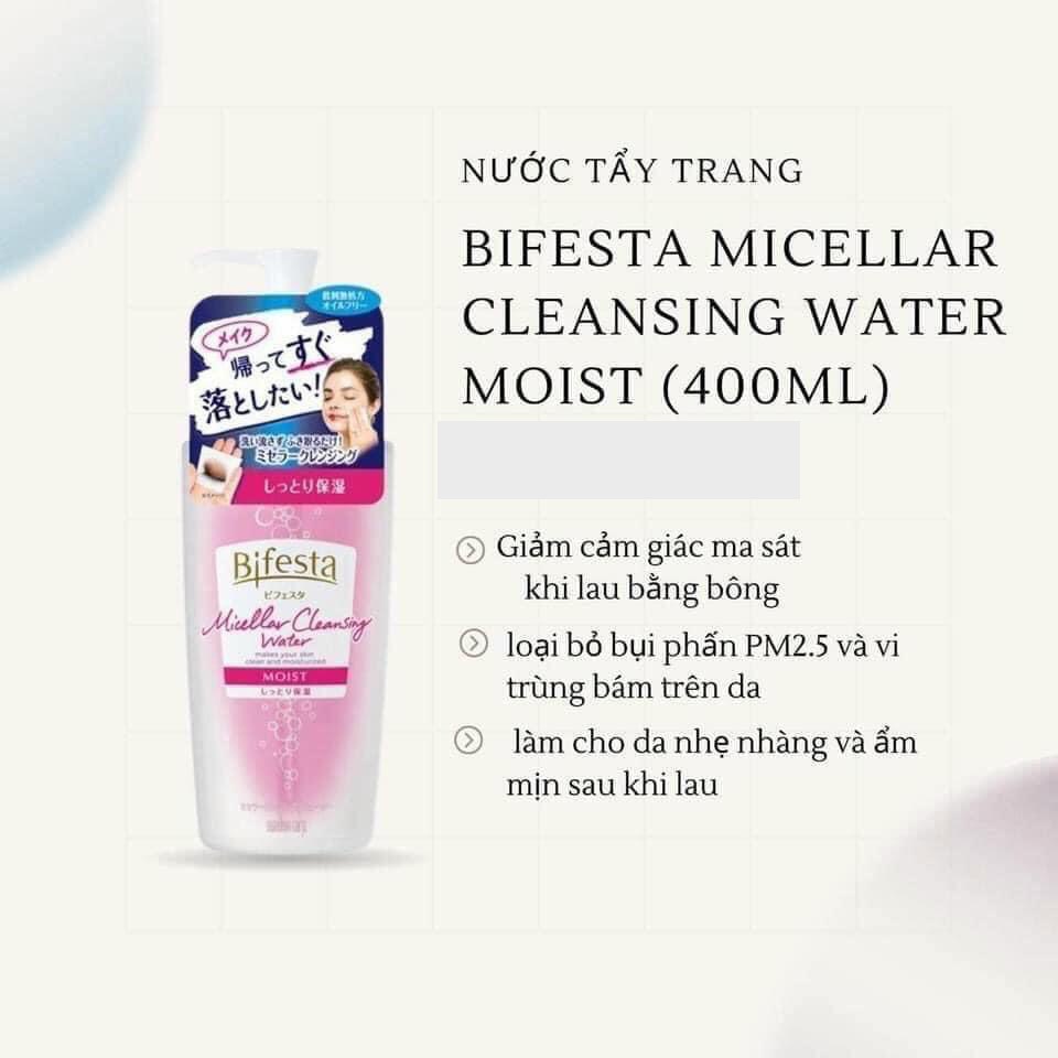 Nước Tẩy Trang Bifesta Cleansing Lotion 400ml mẫu mới 2021