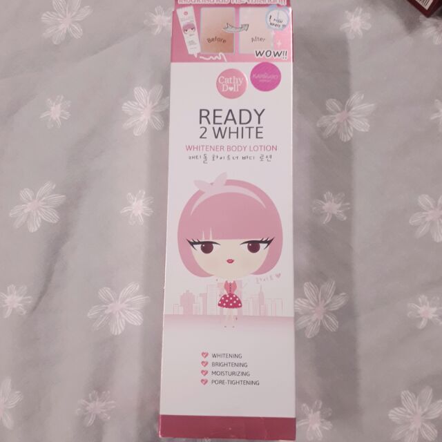 Sữa Dưỡng Thể Trắng Da Tức Thì Cathy Doll Ready 2 White Whitener Body Lotion (150ml)