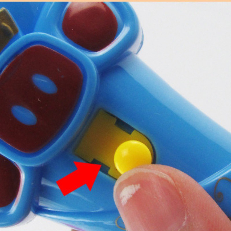 Micro đồ chơi không dây có phát nhạc vui nhộn cho bé