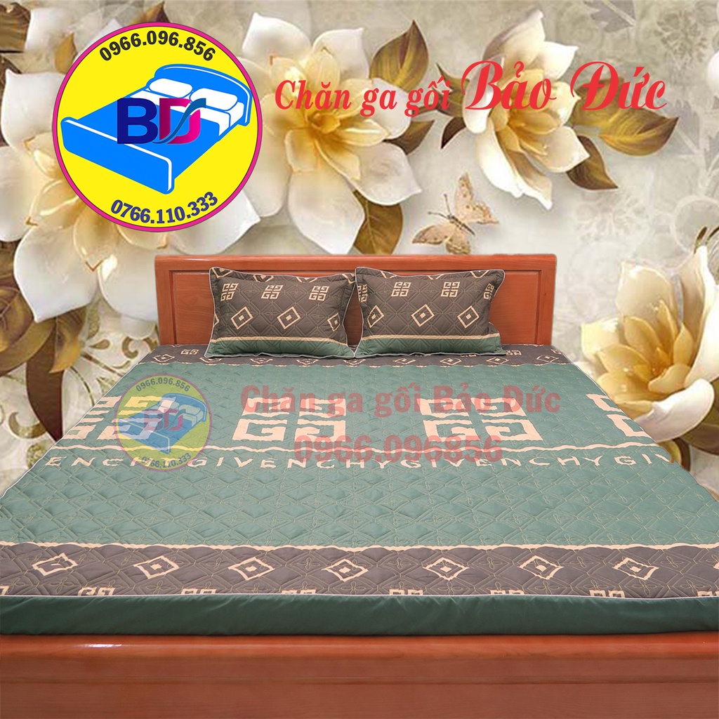 Ga giường trần bông, ga bo chun, đầy đủ kích thước, đa dạng mẫu mã