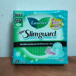 Băng vệ sinh Laurier Super Slimguard 10 miếng