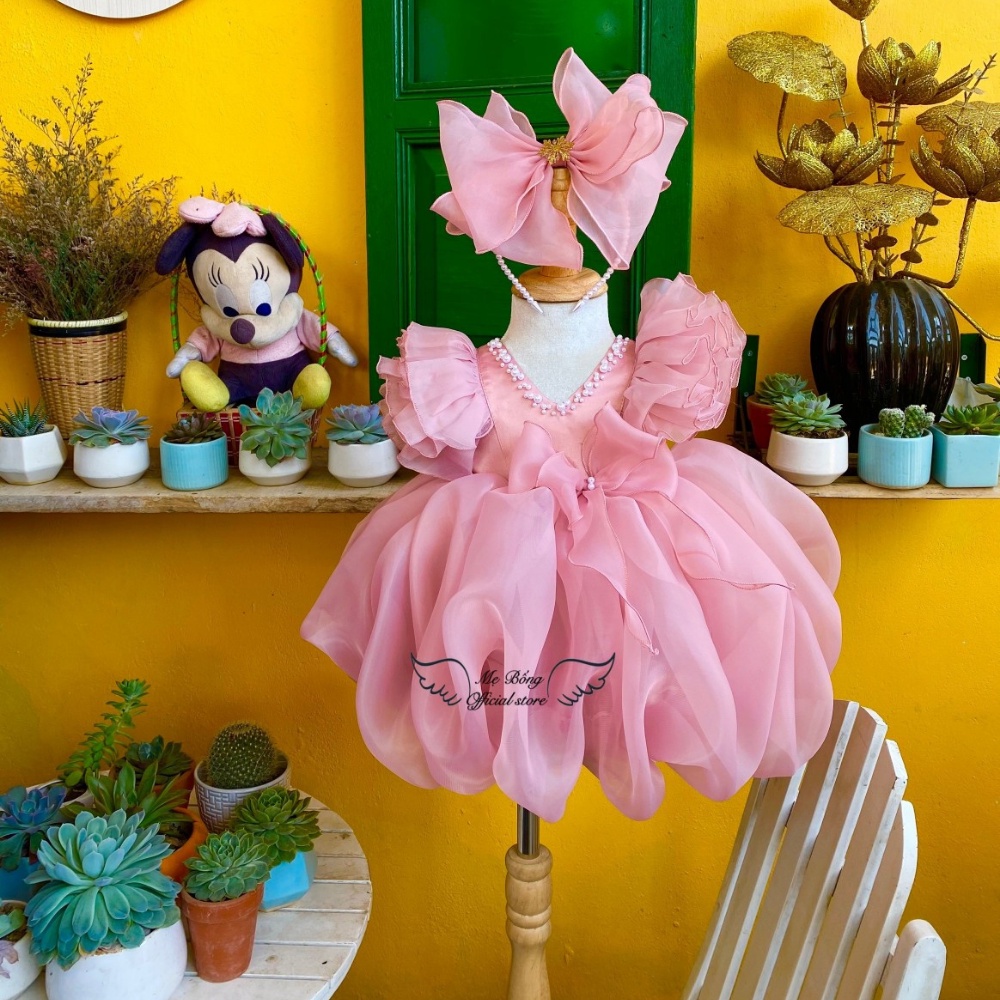 Váy công chúa cho bé gái  1 2 3 4 5 6 tuổ-váy bí,Thời trang cho bé-đâm công chúa cho bé gái, TRẺ EM-Đầm BÉ GÁI- thời tra