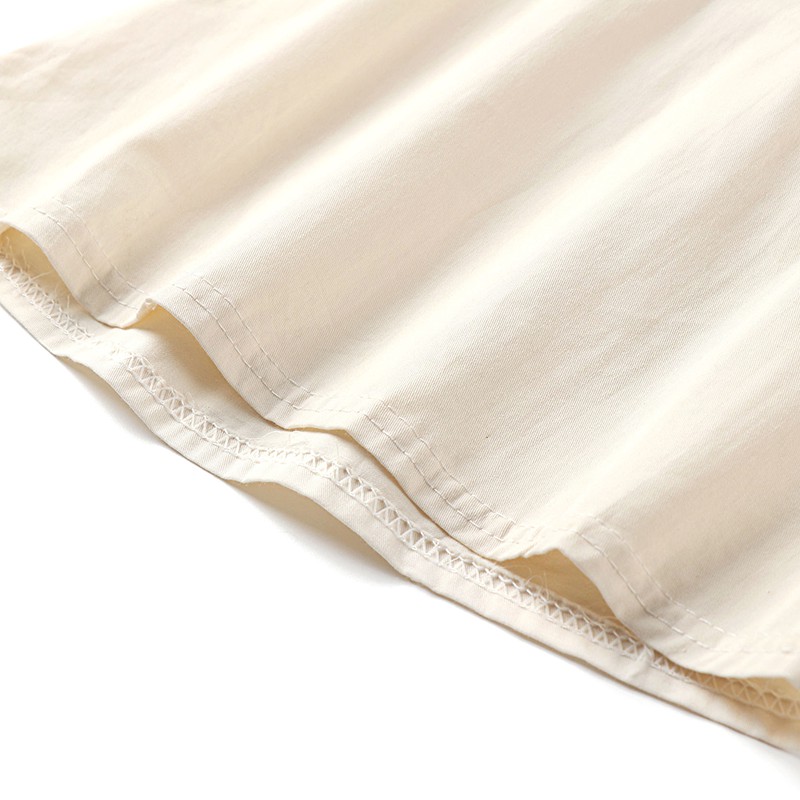 Đầm Cotton Ngắn Tay Họa Tiết Sọc Cầu Vồng Cho Bé 2-5 Tuổi