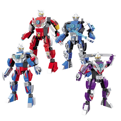 Lego xếp hình Chiến Hạm: Ô tô, Robot, Tàu chiến, Xe Swat cho Bé thỏa sức sáng tạo