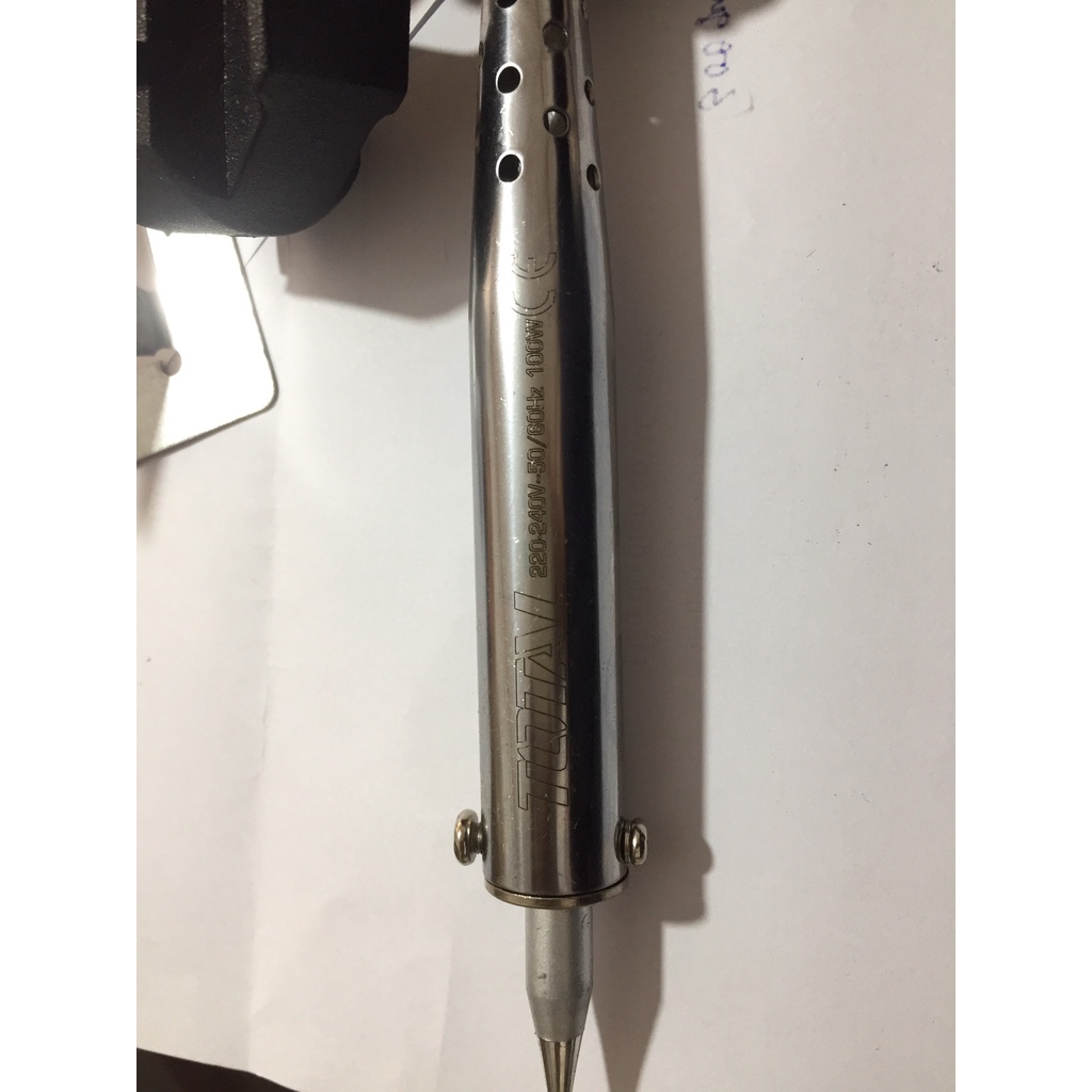 Mỏ hàn chì nung mỏ nhọn 100W Total TET10006