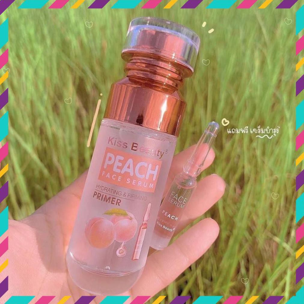 [FreeshipM] Kem lót dưỡng ẩm làm săn chắc tạo độ bóng Peach kissbeauty