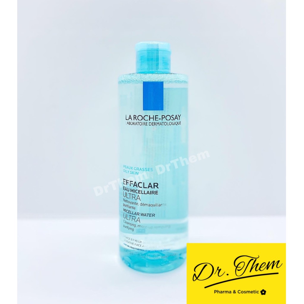 Nước Tẩy Trang Cho Da Dầu Mụn La Roche-Posay Effaclar Micellar Water Ultra Oliy Skin 200ml &amp; 400ml