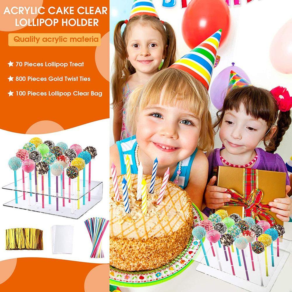 KRNY Giá Đỡ Kẹo Mút Bằng Acrylic Siêu Bền Tiện Dụng Cho Tiệc Cưới