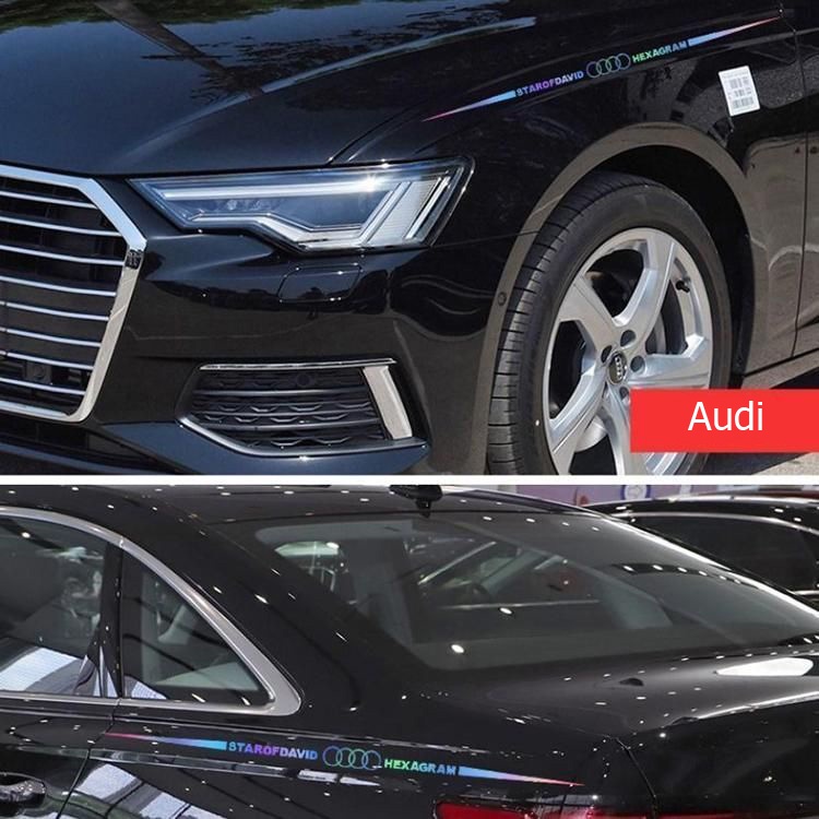 Miếng Dán Trang Trí Xe Hơi Phản Quang Nhiều Màu Sắc Cá Tính