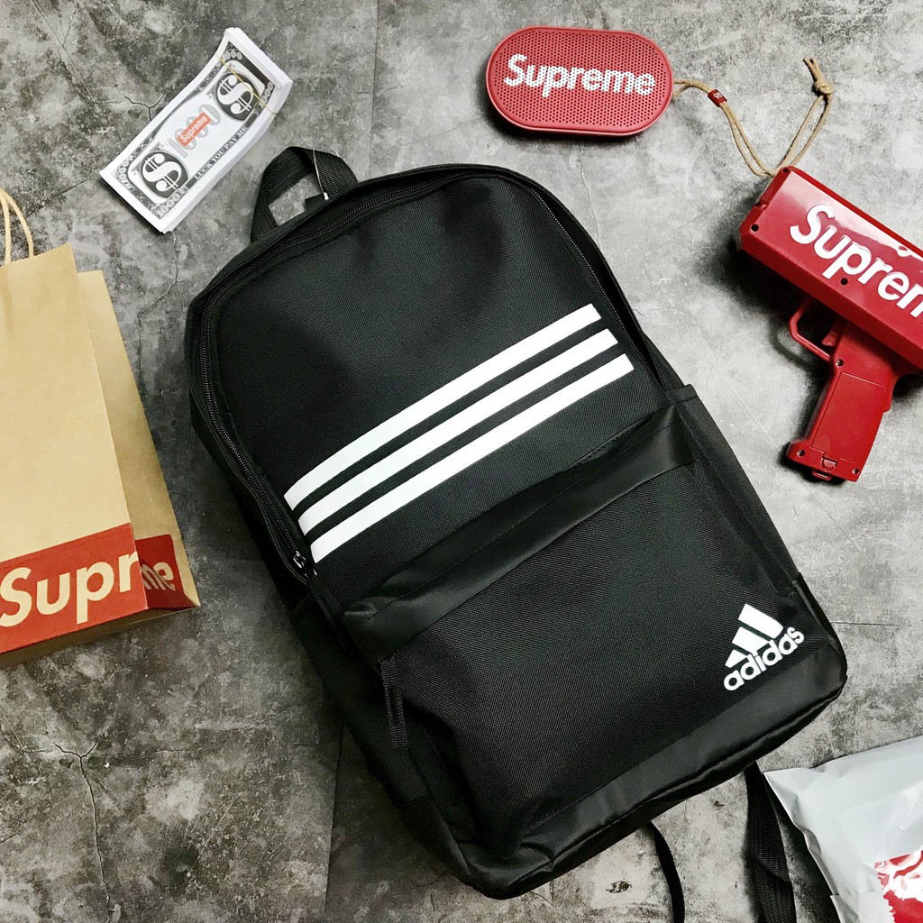 (⚡️ 𝗡𝗘𝗪 𝗔𝗥𝗥𝗜𝗩𝗔𝗟 ) Balo ADIDAS CLASSIC 3-STRIPES POCKET BACKPACK - (HÀNG XUẤT DƯ) - C A M K Ế T CHẤT LƯỢNG NHẤT