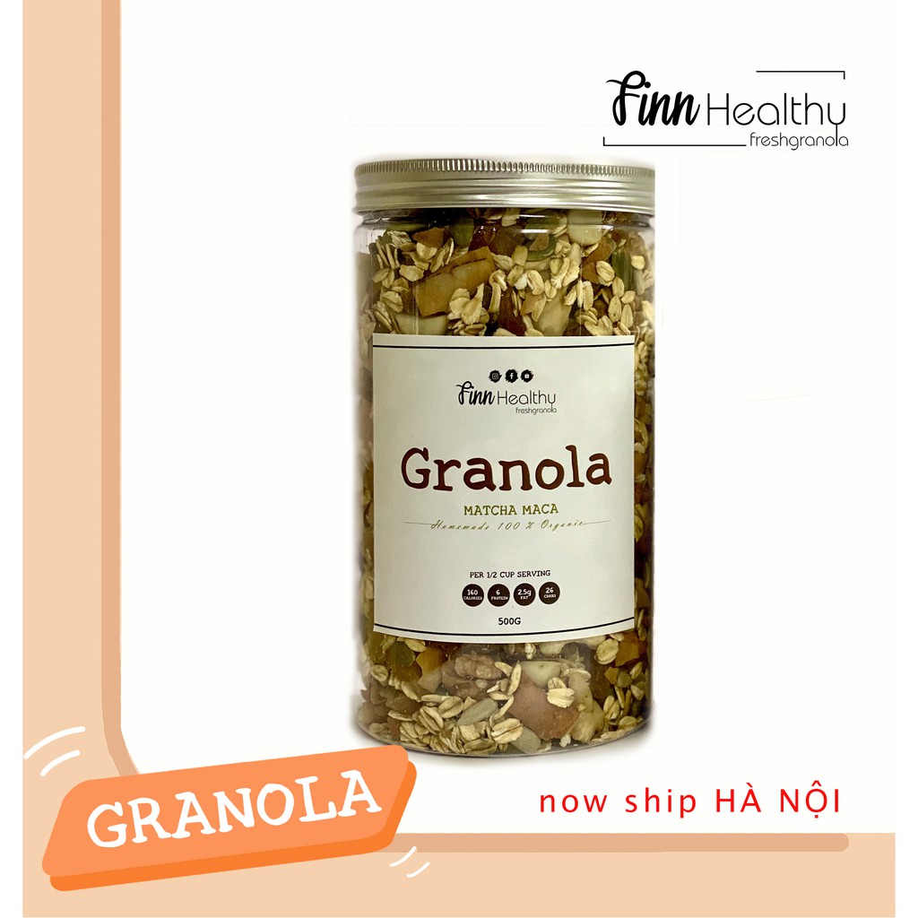 Granola giảm cân mix 11 loại hạt by Finn Healthy