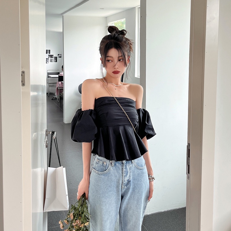 Áo Sơ Mi Ngắn Tay Thiết Kế Quyến Rũ Thời Trang Dành Cho Nữ