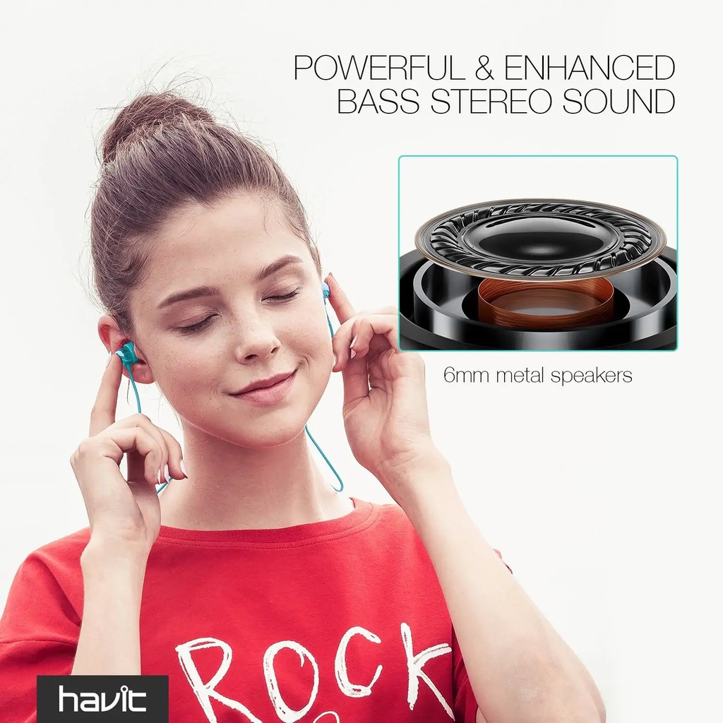 Chính Hãng-Tai Nghe Thể Thao Bluetooth Havit I39