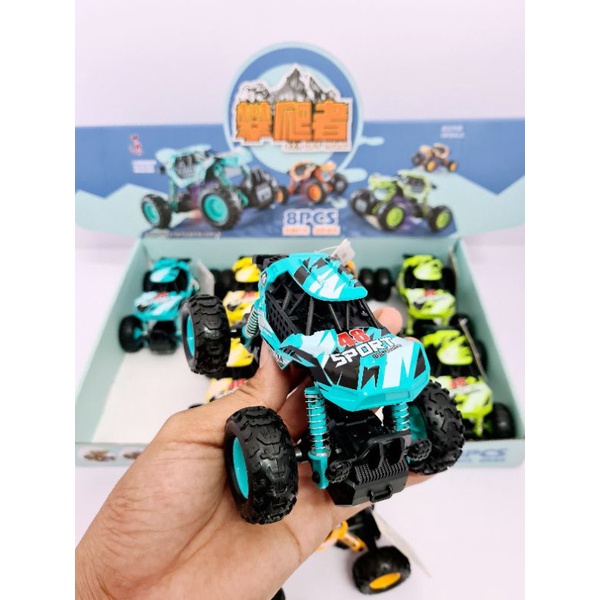 Xe Địa Hình 4 Phuộc Nhún Có Nhạc Đèn Chạy Trớn Lùi Size Lớn