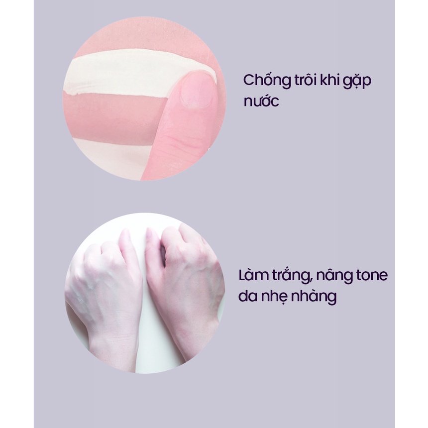 Kem Chống Nắng Cho Da Dầu Hàn Quốc Nâng Tone WHISIS Pure Esthetic Daily Fit Tone Up Sun Block