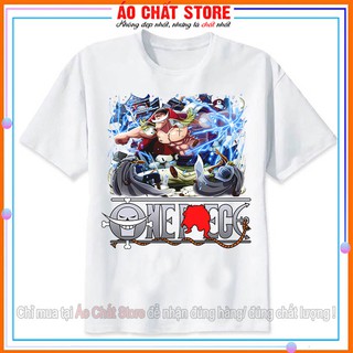 Áo Thun Râu Trắng One Piece Cực Đẹp | Áo One Piece Zoro Đảo Hải Tặc OP190
