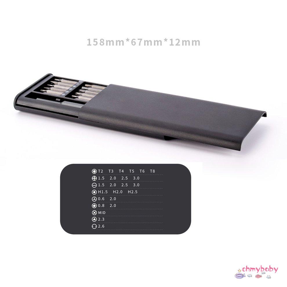 Bộ tô vít 25 cái Bộ dụng cụ vặn vít từ tính chính xác Bộ vặn vít tự làm không thể tháo rời [8/8]