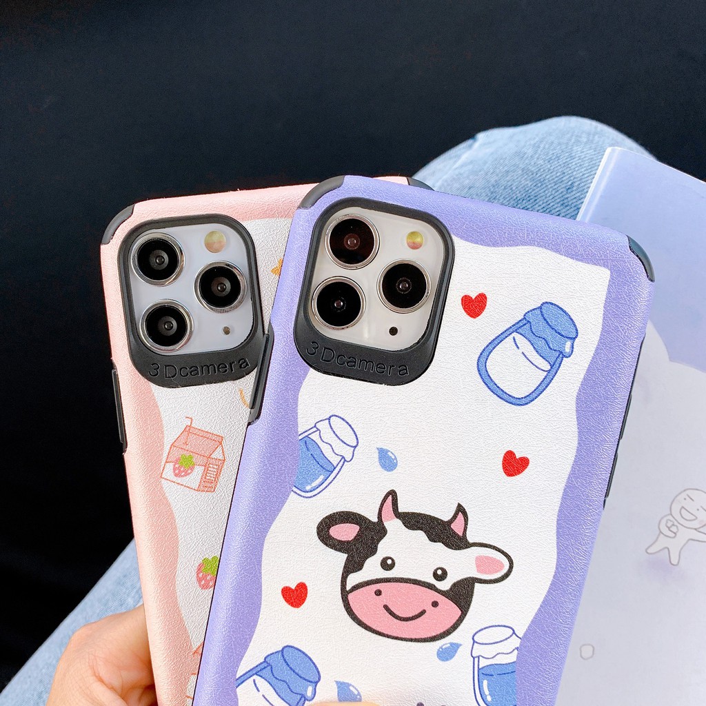 [ OPPO ] Ốp Lưng Da IMD Milk Happy - R088 | BigBuy360 - bigbuy360.vn