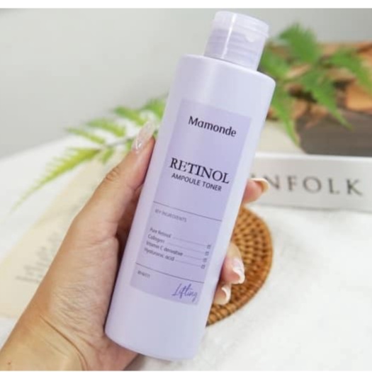 Nước hoa hồng Mamonde Retionel ampoule toner siêu căng bóng chống lão hóa | BigBuy360 - bigbuy360.vn