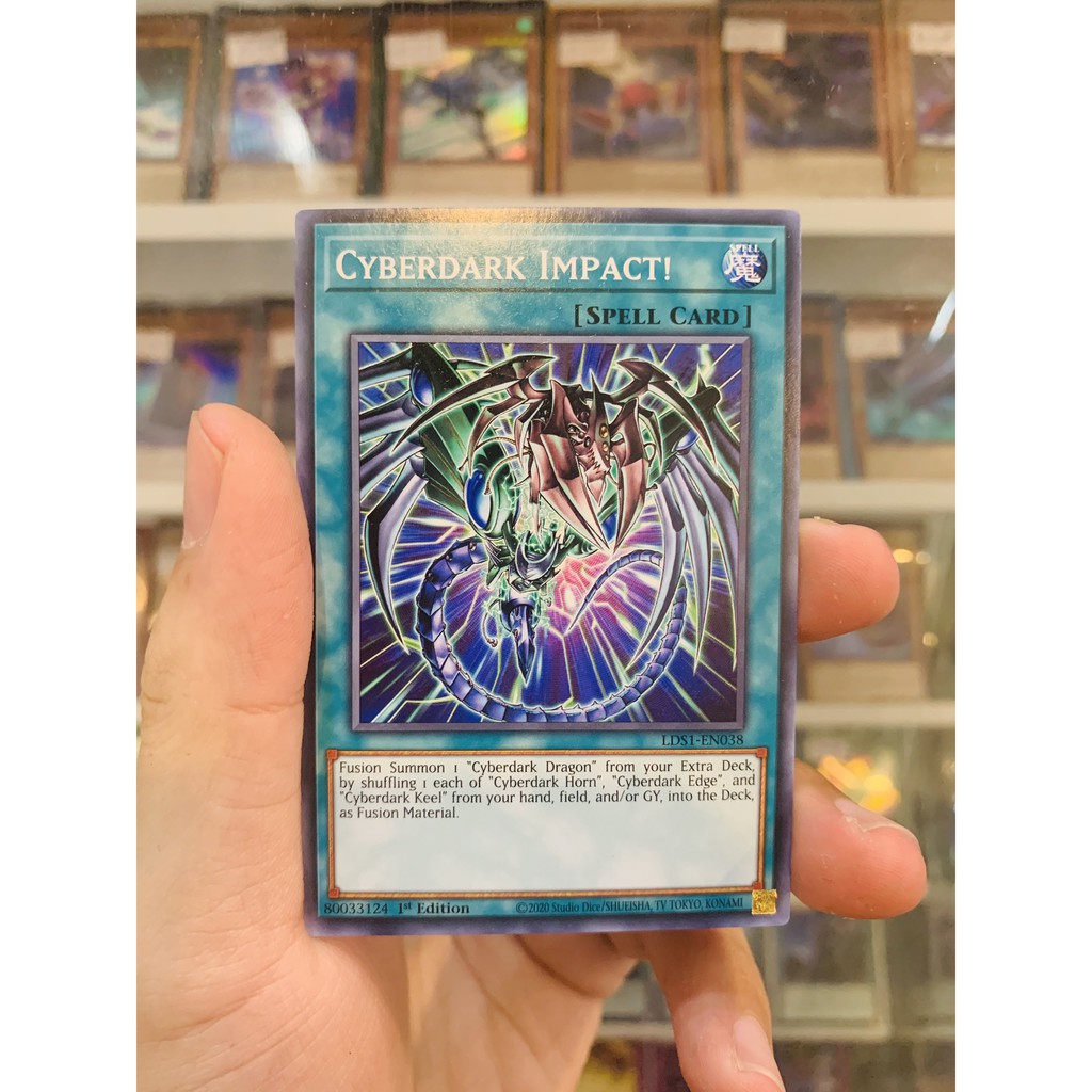 Thẻ Bài Lẻ YugiOh! Mã LDS1-EN038 - Cyberdark Impact! - Common - 1st Edition