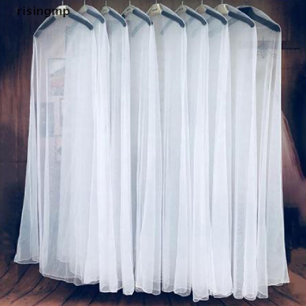 Tấm Vải Tuyn Mềm Mại Trong Suốt Chống Bụi Bảo Vệ Đầm Cưới Tại Nhà ♨Trên đó