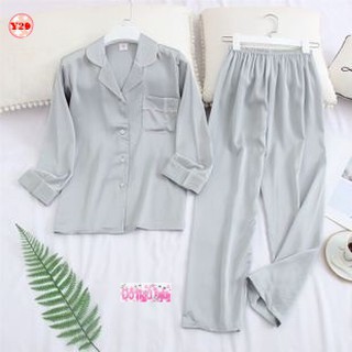 Pijama Lụa Dài Tay Cao Cấp Y29