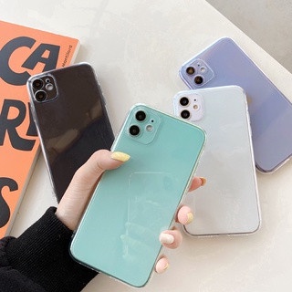 Ốp Điện Thoại Silicon TPU Mềm Trong Suốt Cho iPhone 14 13 12 11 Pro Max Plus Mini XR XS Max 8 7 6 6s Plus 5 5S SE 2020