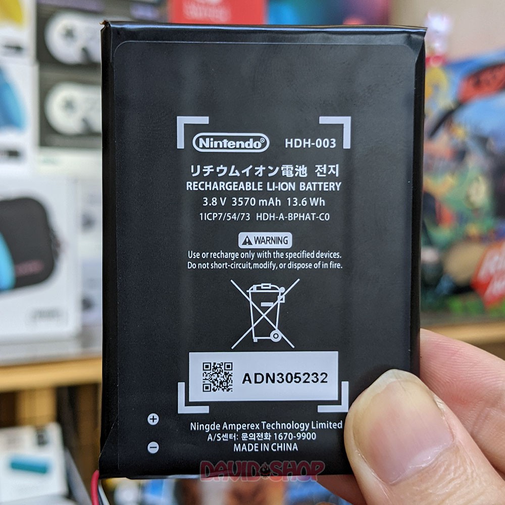 [Mã ELMS5 giảm 7% đơn 300K] Pin zin thay thế cho máy Nintendo Switch Lite
