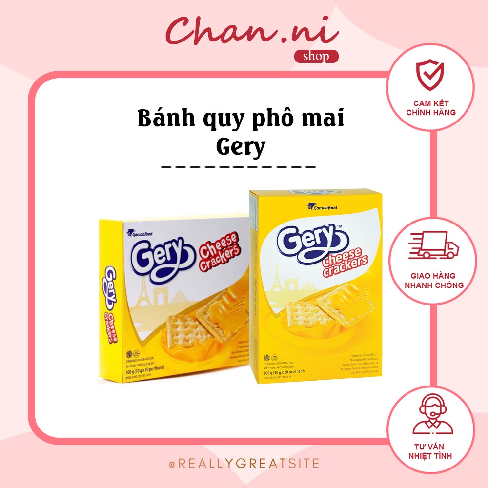 Bánh quy phô mai Gery