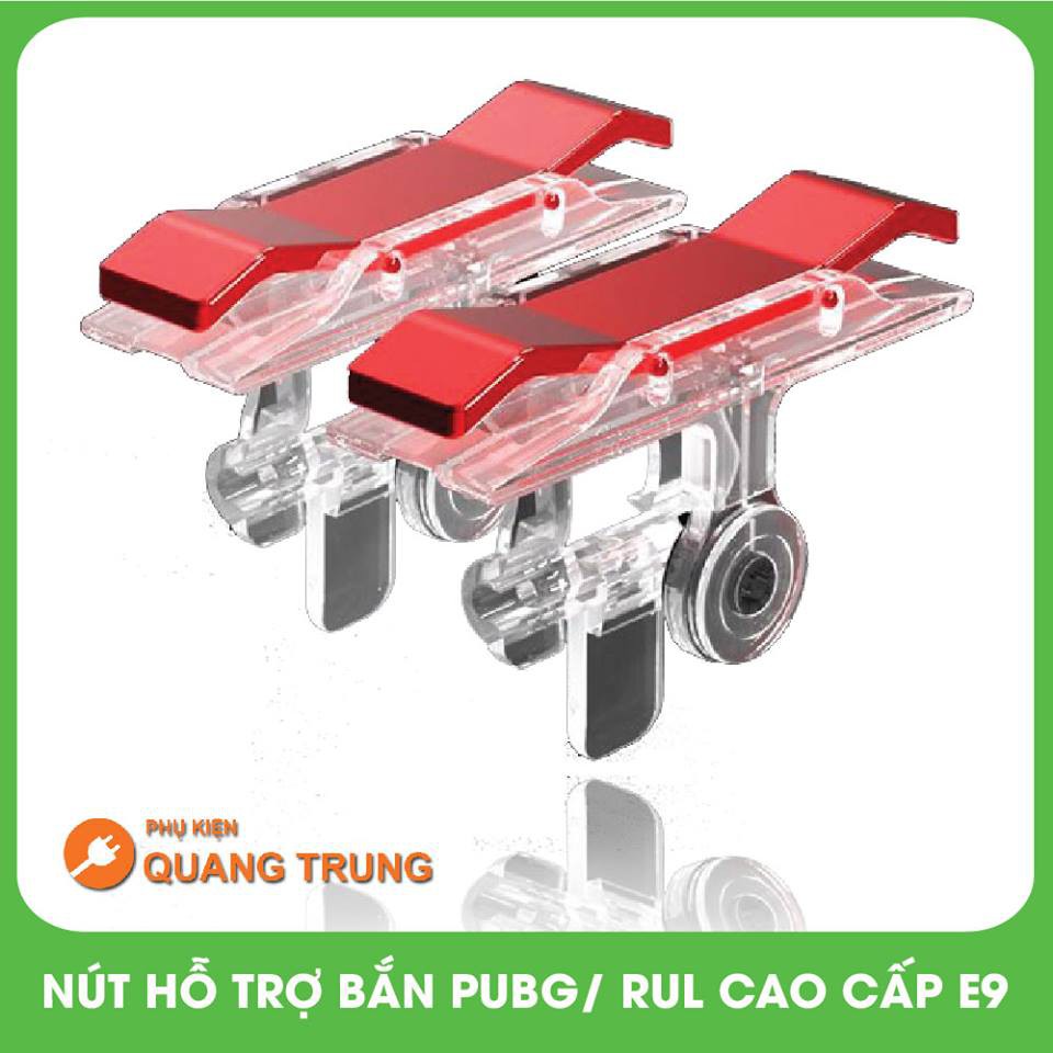 Nút hỗ trợ bắn PUBG/ RUL cao cấp E9 trong suốt-Bắn tạch tạch sướng lắm