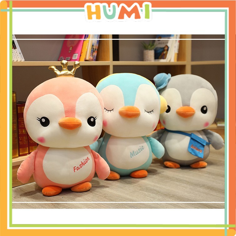 Gấu Bông Dễ Thương Cao Cấp Chim Cánh Cụt Siêu Đáng Yêu Cute Size 40 - 50