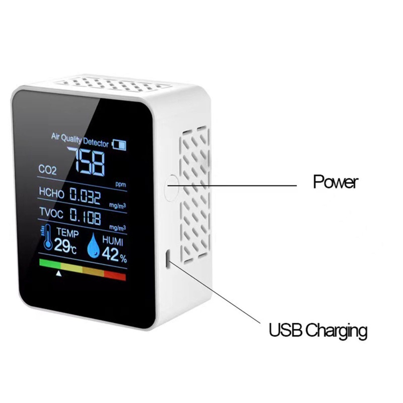 Máy Đo Chất Lượng Không Khí Chính Xác Cao Cấp