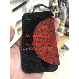 Dán Da Blackberry Q20 hình trống đồng