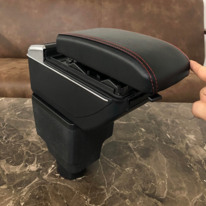 Hộp tỳ tay xe hơi cao cấp Hyundai Elantra tích hợp 7 cổng USB MÃ SẢN PHẨM: DUSB-ELTRA - HÀNG LOẠI 1