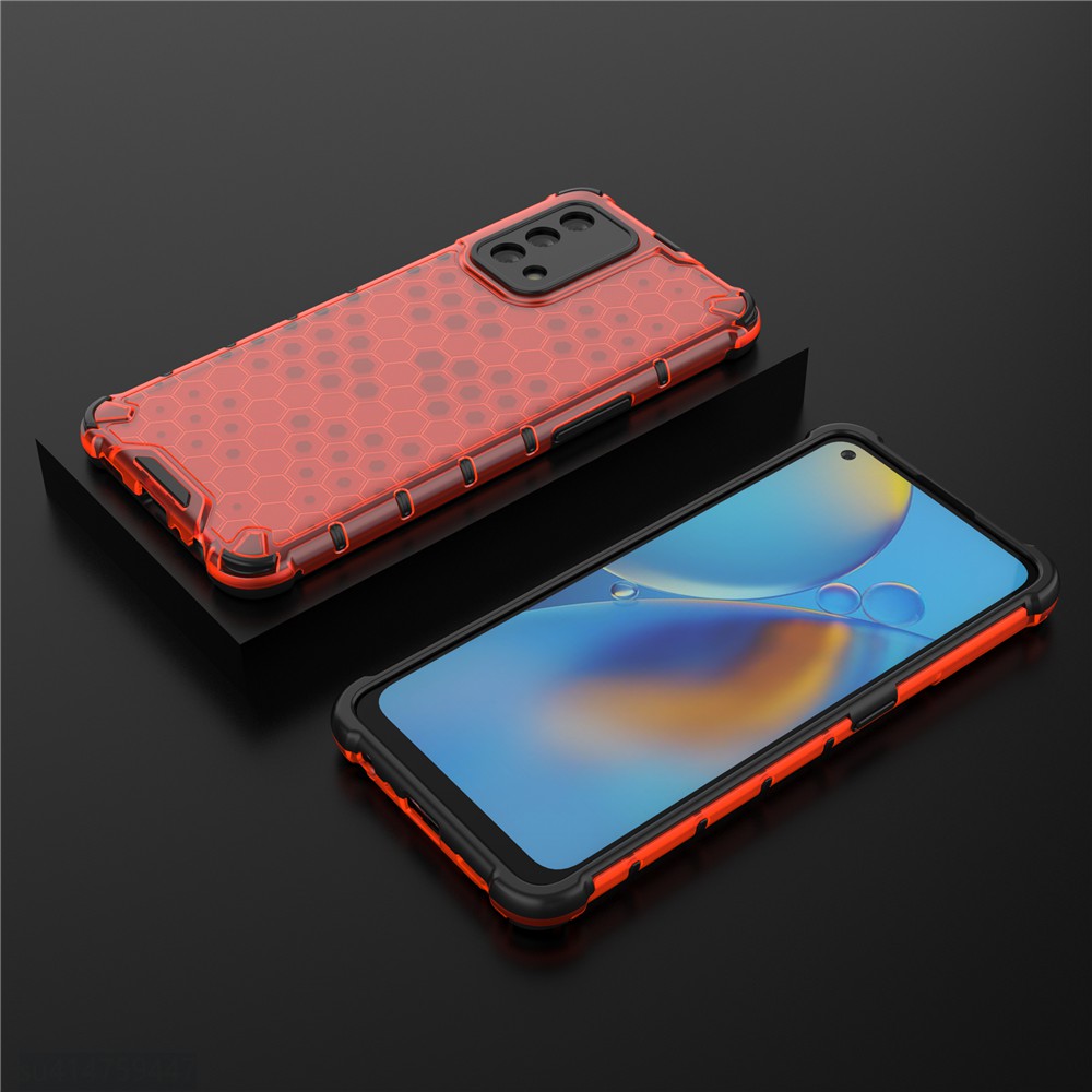 Ốp Điện Thoại Silicon Tản Nhiệt Họa Tiết Tổ Ong Cho Oppo A74 4g | BigBuy360 - bigbuy360.vn