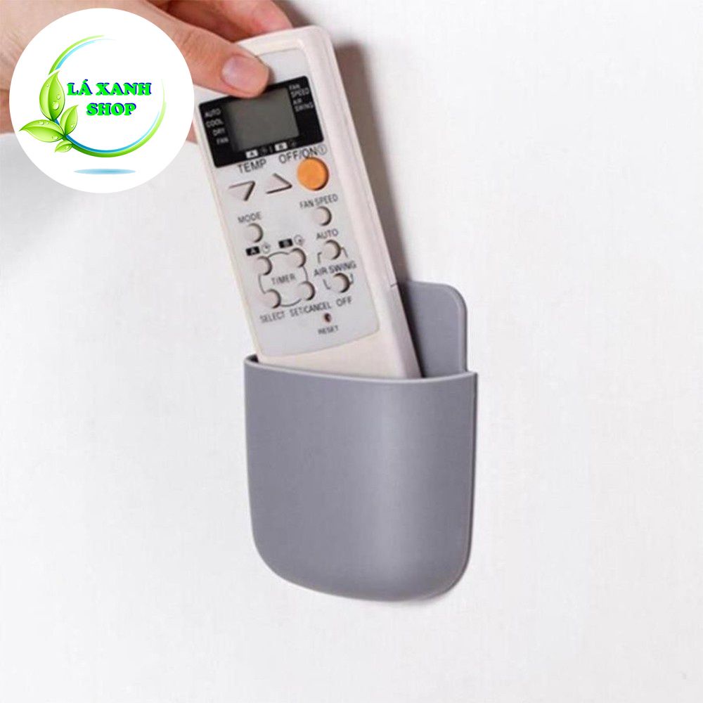 Khay Để Điều Khiển Remote JJ66 Kiêm Giá Đỡ Điện Thoại Treo Tường Đa Năng