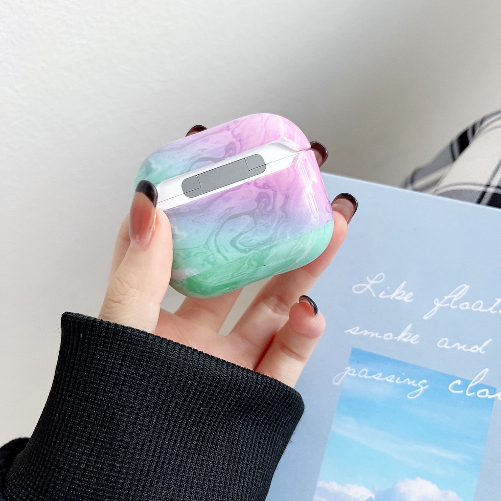 Vỏ Bảo Vệ Hộp Sạc Tai Nghe compatible AirPods Pro compatible AirPods 3 / 3rd / 20 / 3rd Pro Ốp