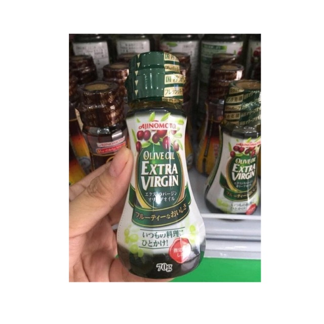 Dầu Oliu Ajinomoto Extra Virgin 70g Nhật nội địa
