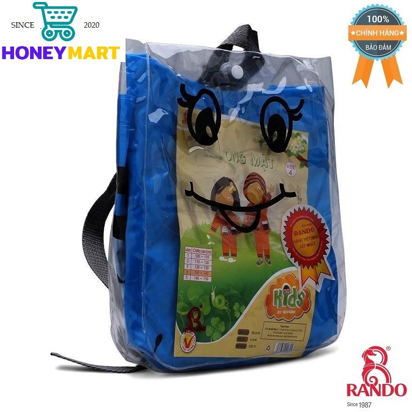 Áo mưa trẻ em bộ ong mật Rando CSPS-19 Size 1 : 0.8 – 0.9 m.Che chở  bé yêu của bạn.HONEYMART