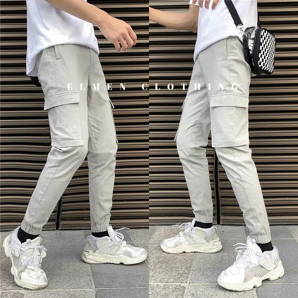 [ ELMEN ] Quần Jogger Túi Hộp - Ảnh tại shop | BigBuy360 - bigbuy360.vn