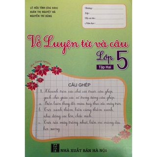 Sách - Vở luyện từ và câu lớp 5 tập 2