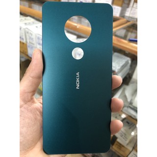Nắp lưng Nokia 7.2 xịn (đen, xanh, ghi bạc, trắng bạc)