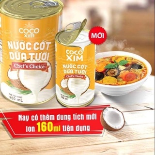 Nước cốt dừa Cocoxim 160ml