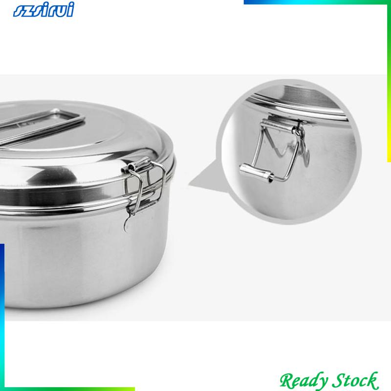 Hộp Đựng Cơm Trưa Bằng Thép Không Gỉ Dành Cho Học Sinh