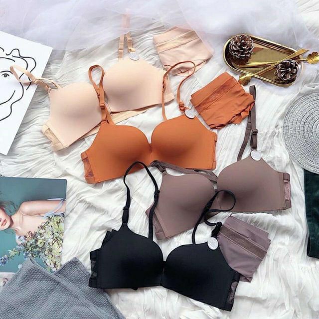Set Quần + Áo Đúc Su Trơn Cài Trước Mẫu Mới